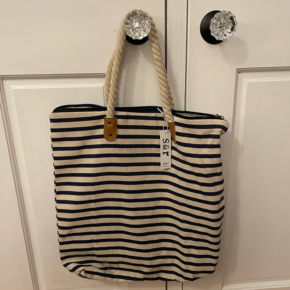 Summer and Rose Beach Tote